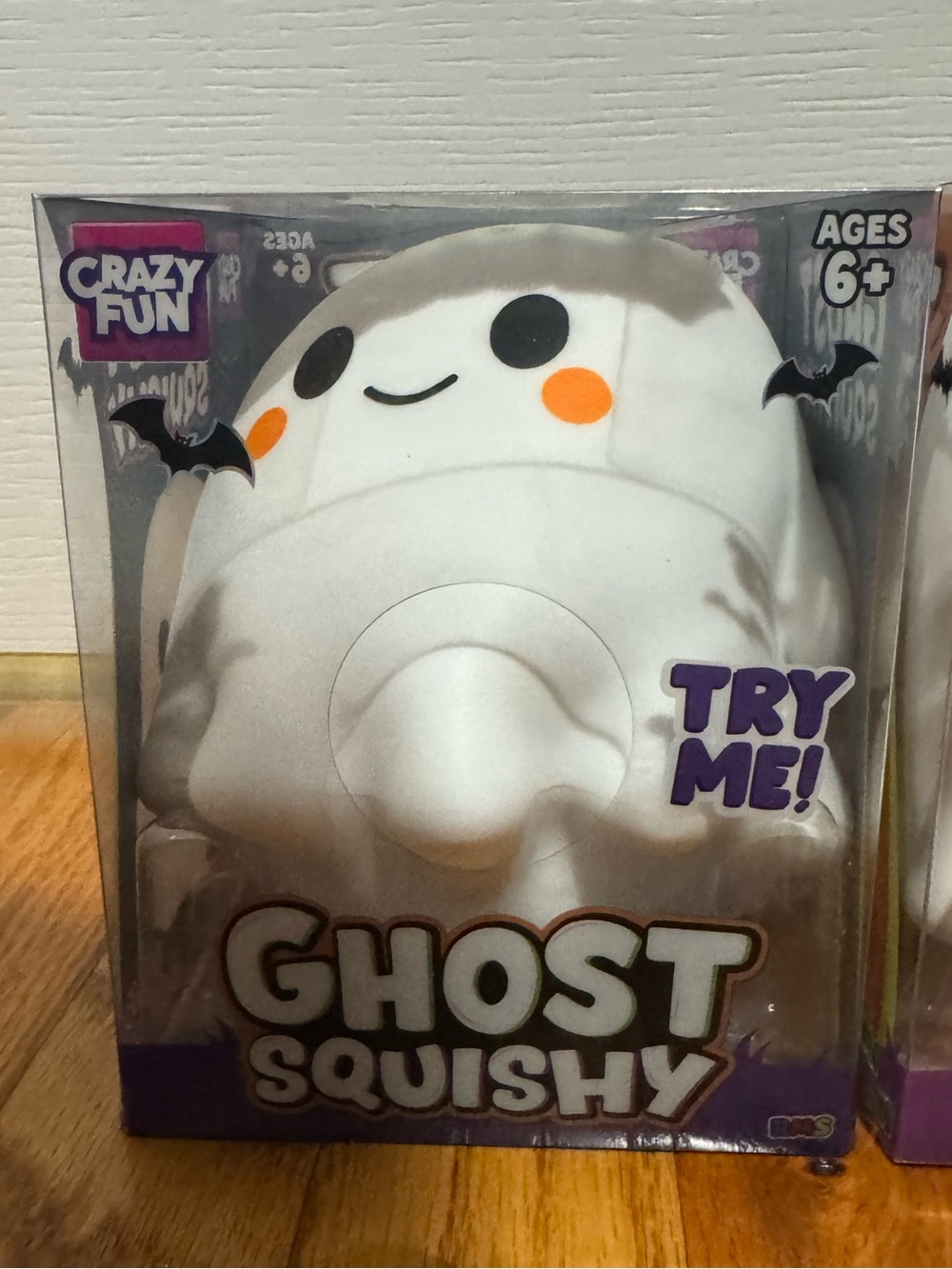 Ghost Squishy Toy - White Cute Stress Reliever
